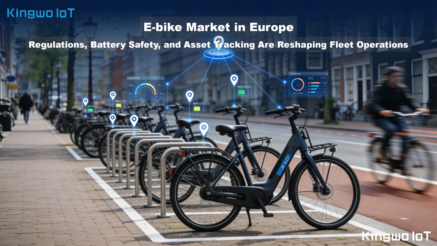 E-bike Market in Europe: Regulations, Battery Safety, and Asset Tracking Are Reshaping Fleet Operations Featured Image