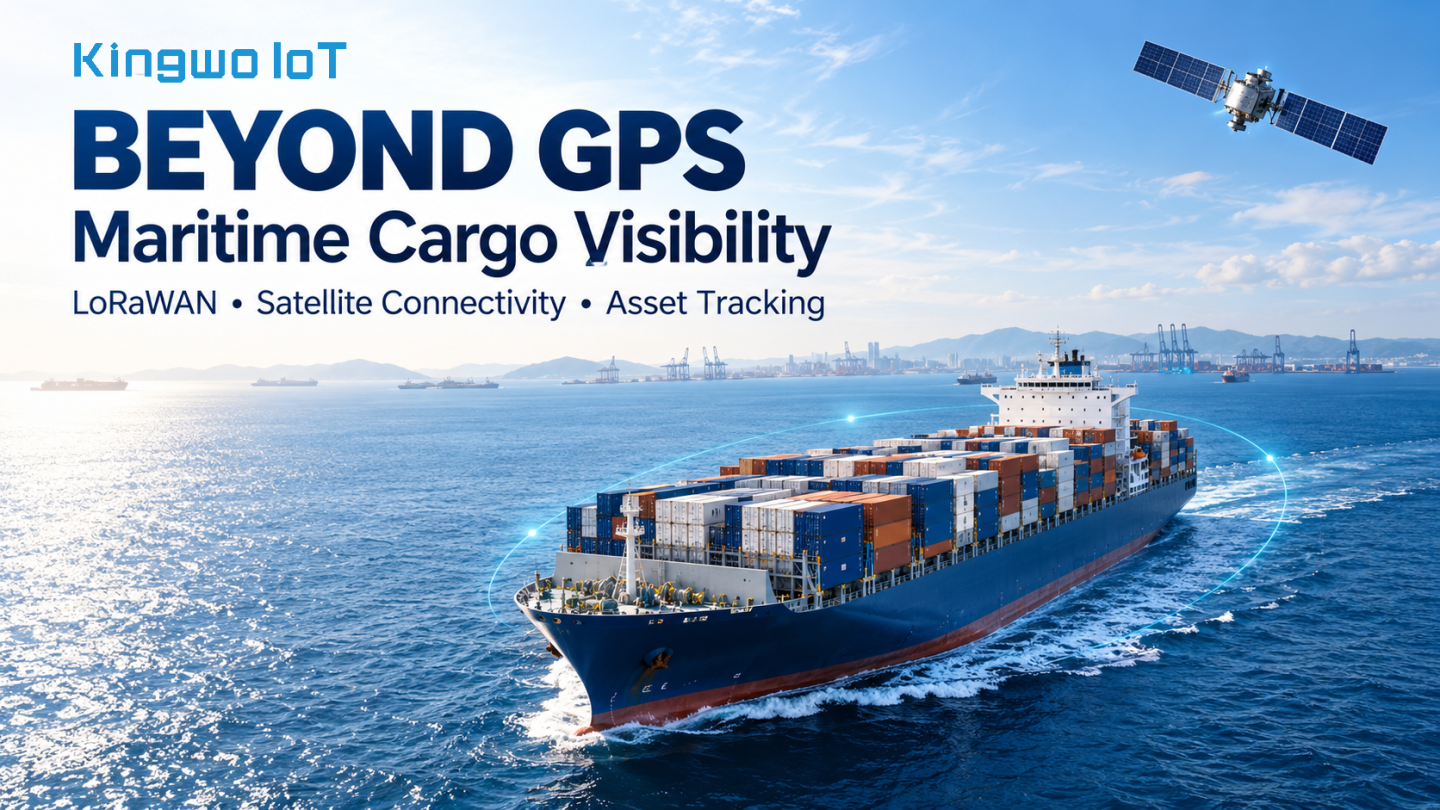 Beyond GPS: How LoRaWAN and Satellite Connectivity Can Improve Maritime Cargo Visibility Featured Image
